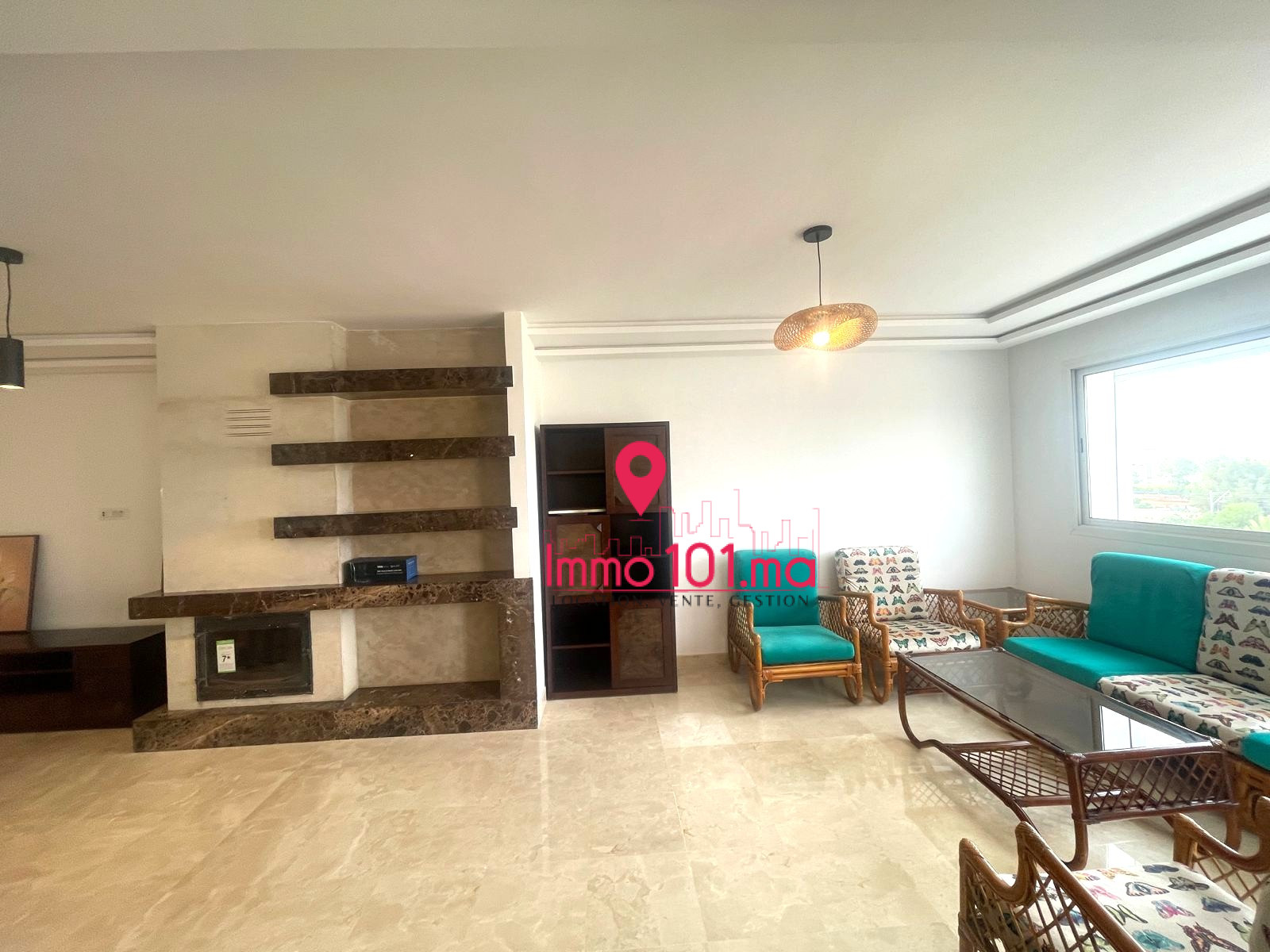 Location appartement meublé à Hay Riad ZLLAM2597